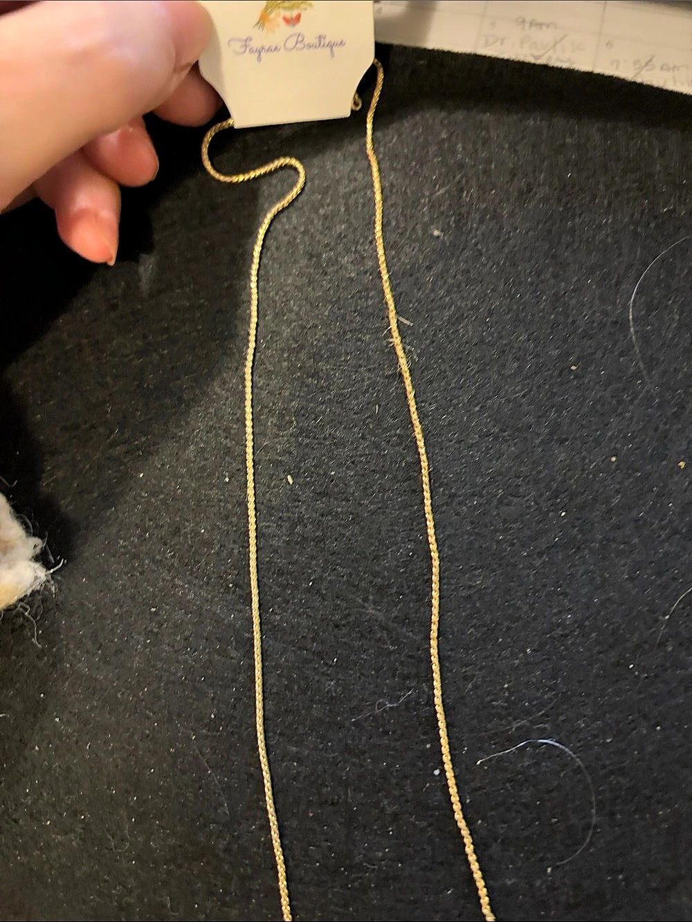 Avon Gold-Tone Chain Necklace